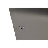 8″ (210mm) Stainless Steel Access Panel with Screw Lock